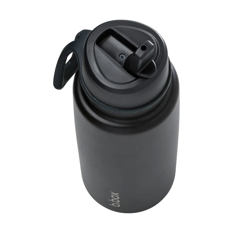 b.box Insulated Flip Top 1 Litre Bottle - deep space