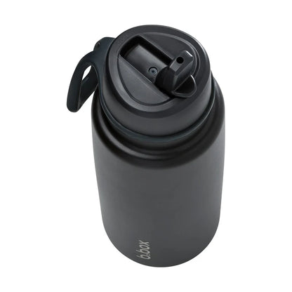 b.box Insulated Flip Top 1 Litre Bottle - deep space