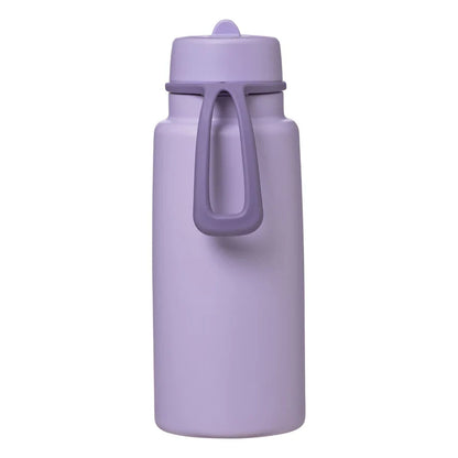 b.box Insulated Flip Top 1 Litre Bottle - lilac love