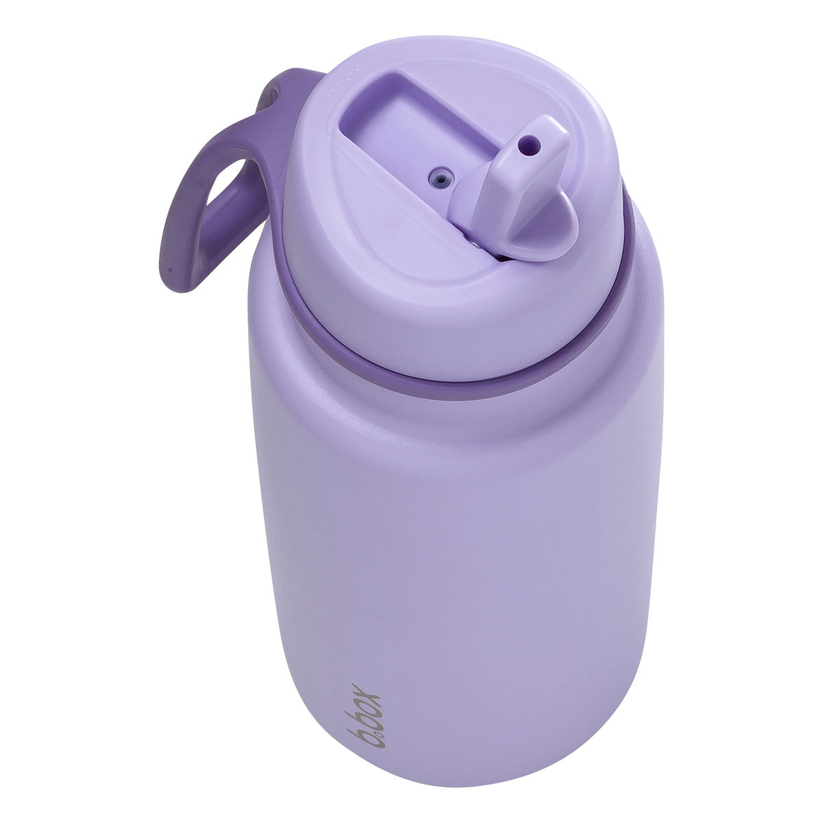 b.box Insulated Flip Top 1 Litre Bottle - lilac love