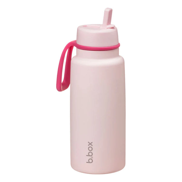 b.box Insulated Flip Top 1 Litre Bottle - pink paradise