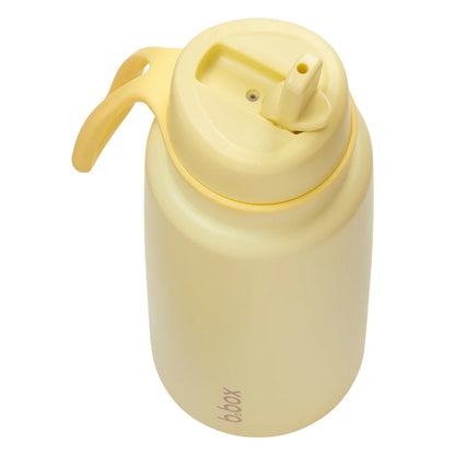 b.box Insulated Flip Top 1 Litre Bottle - Lemon Twist