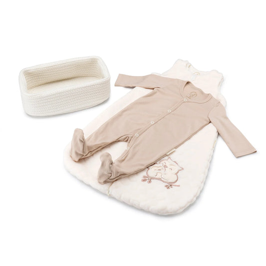 Baby Gift Basket - TOG2 Sleeping Bag + Sleepsuit 0-4 months