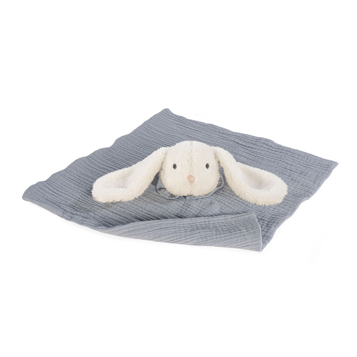 Walking Mum Rabbit Muslin - Cloud