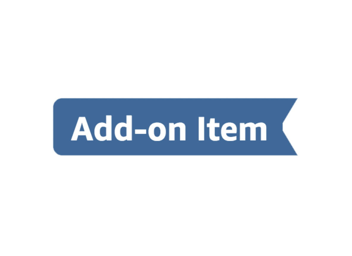 Add-on (please read description before adding to your order)