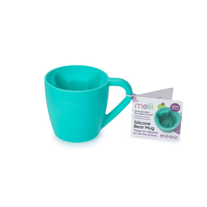 Melii Silicone Bear Mug - Aqua