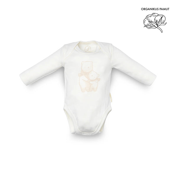 Organic Long Sleeve Bodysuit - Bear