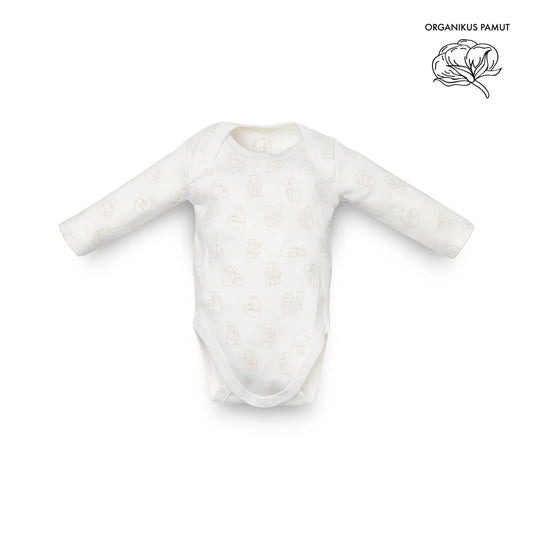 Organic Long Sleeve Bodysuit - Full print