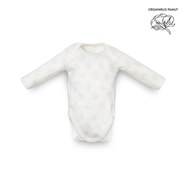 Organic Long Sleeve Bodysuit - Full print