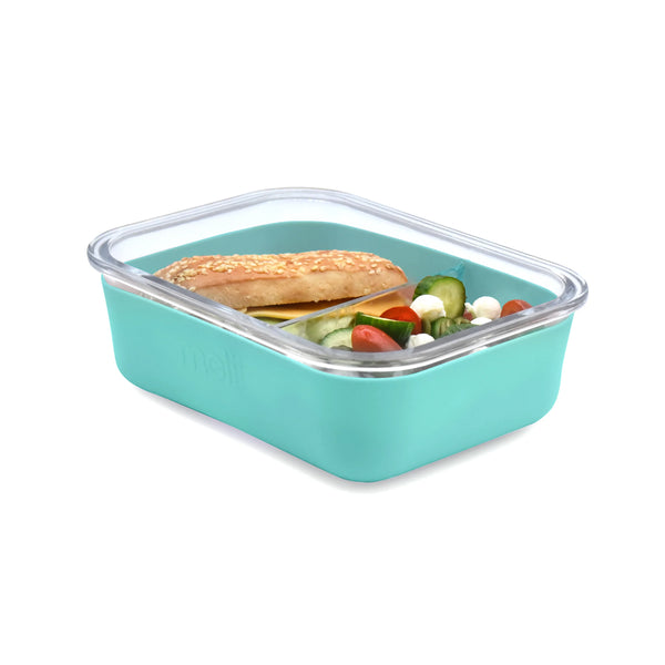 Melii Glass Meal Prep bento box - Blue