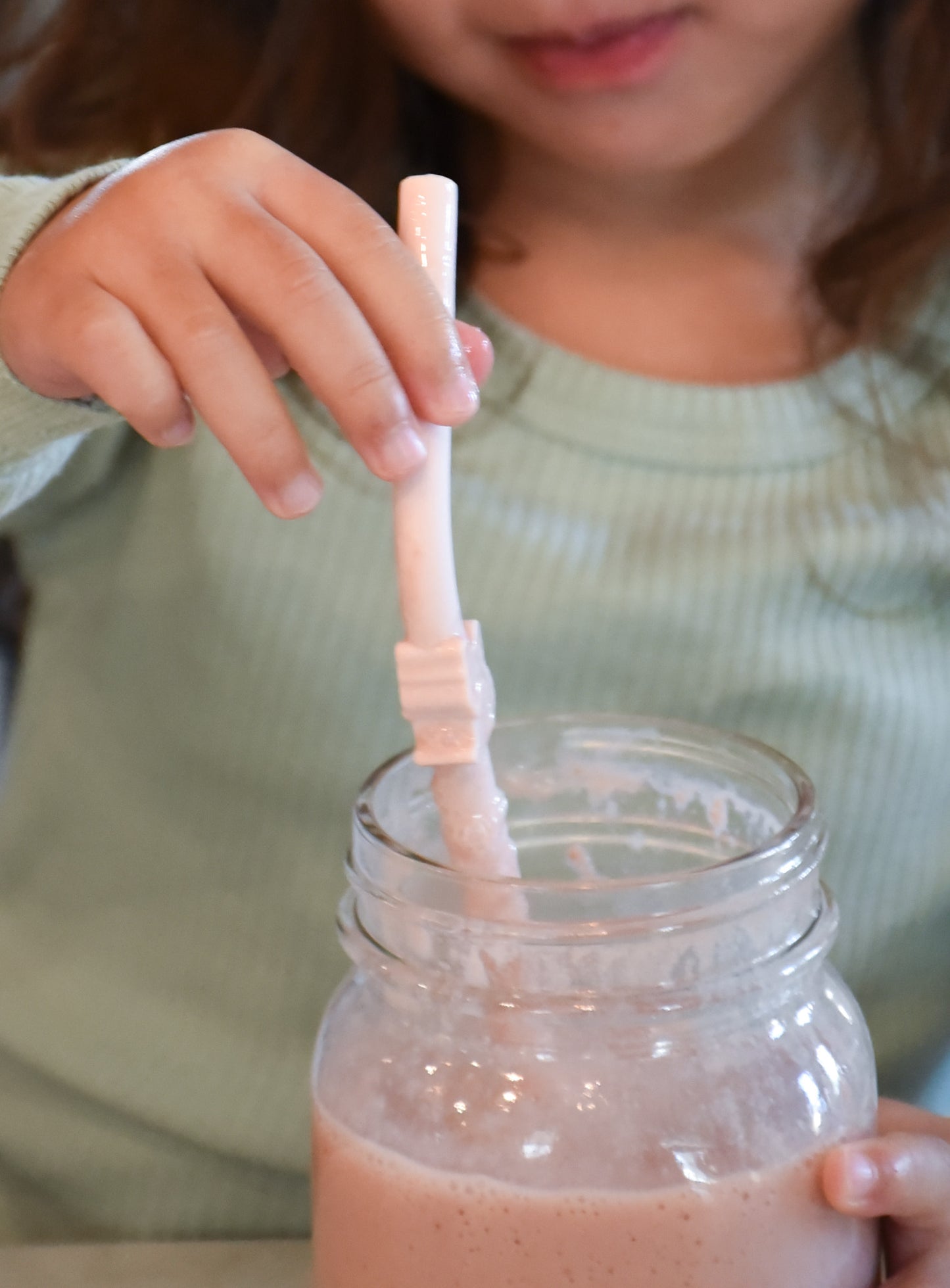 Melii Silicone Animal Straws + brush