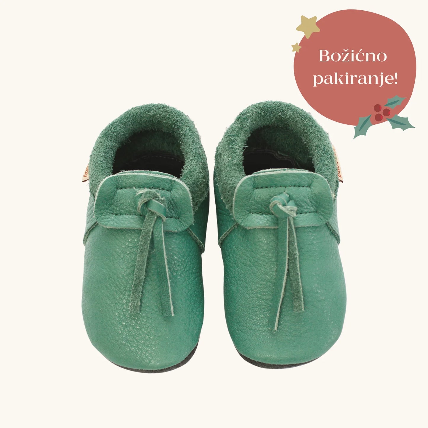 Baobaby soft sole baby shoes - Mocassins Mint