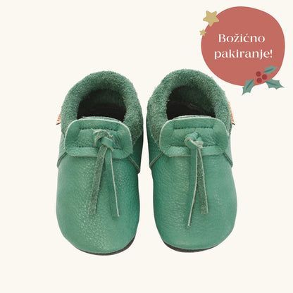 Baobaby soft sole baby shoes - Mocassins Mint