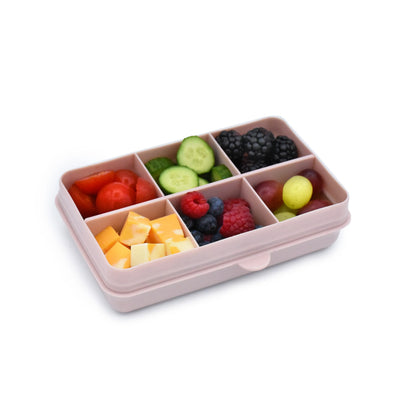 Melii Snackle Box Mini 6 Compartment - Pink