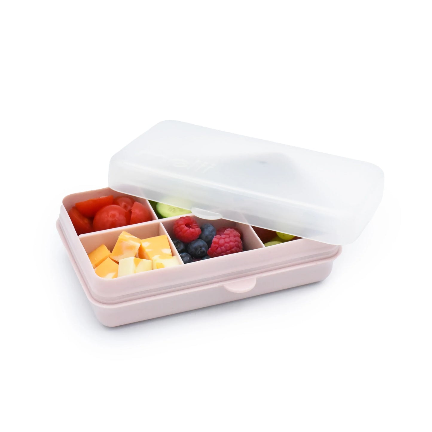 Melii Snackle Box Mini 6 Compartment - Pink