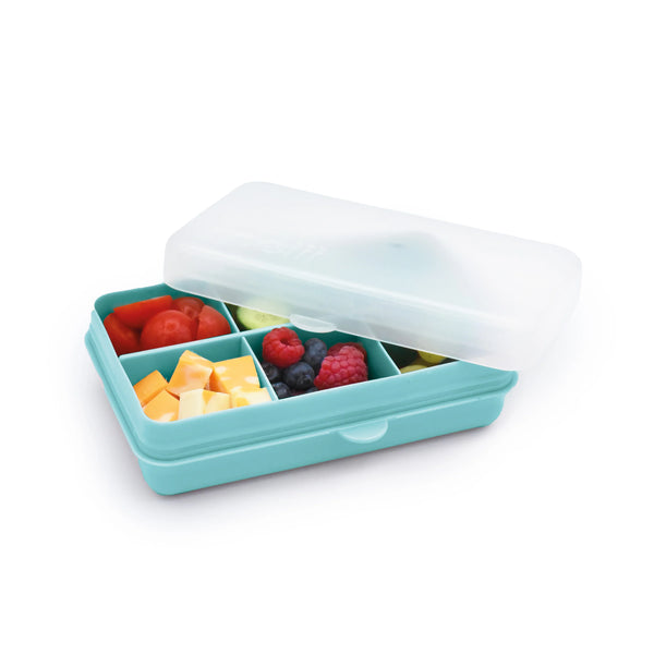 Melii Snackle Box Mini 6 Compartment - Blue