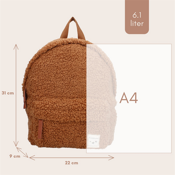 Backpack Huggie buddies - brown