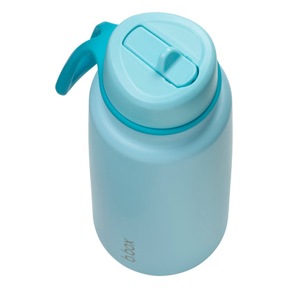 b.box Insulated Flip Top 1 Litre Bottle - Lagoon