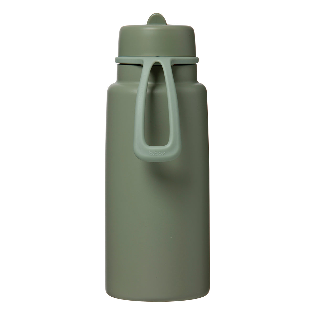 b.box Insulated Flip Top 1 Litre Bottle - Olive