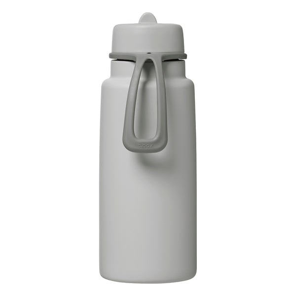 b.box Insulated Flip Top 1 Litre Bottle - Shadow