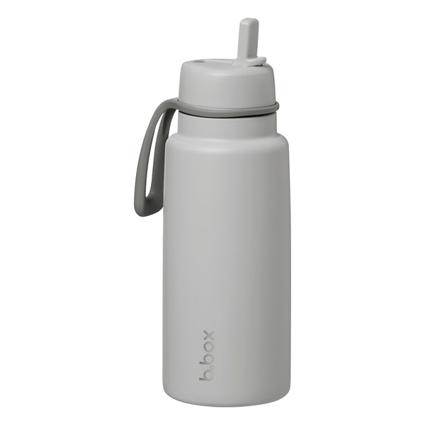 b.box Insulated Flip Top 1 Litre Bottle - Shadow