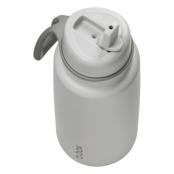 b.box Insulated Flip Top 1 Litre Bottle - Shadow