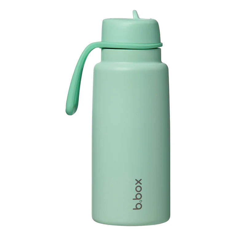 b.box Insulated Flip Top 1 Litre Bottle - Spearmint