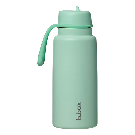 b.box Insulated Flip Top 1 Litre Bottle - Spearmint