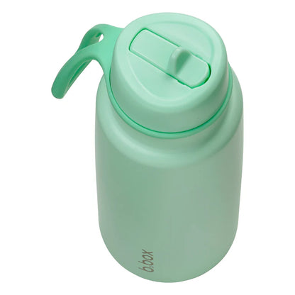 b.box Insulated Flip Top 1 Litre Bottle - Spearmint