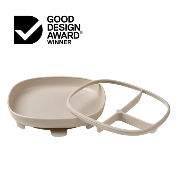 b.box 2 in 1 Suction Plate - Latte