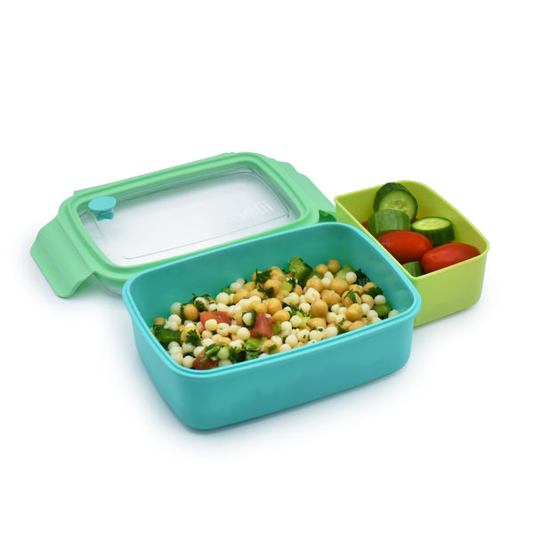 Melii Bento Snack box 880ml - Blue Mint Lime