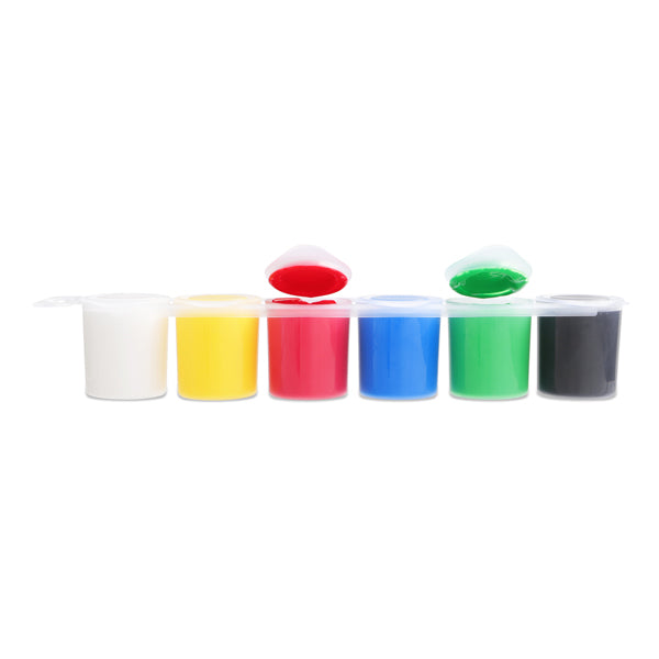Primo Finger Paint Set - 6 pots 25ml
