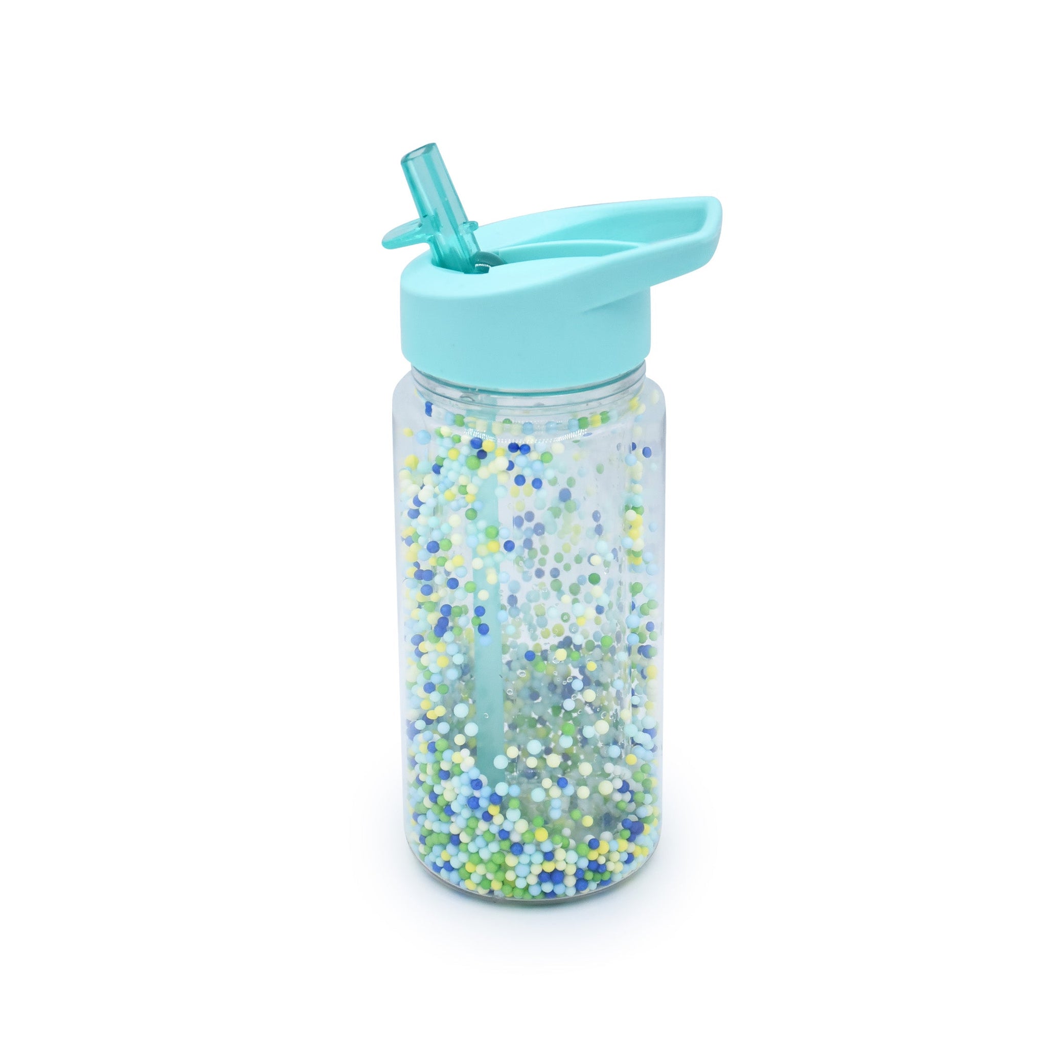 Melii Water Bottle with Straw 300ml - Foam Balls Boy