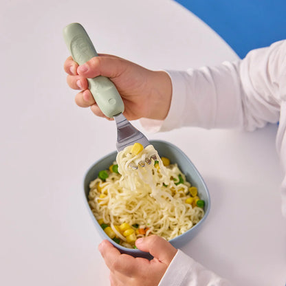 b.box jnr cutlery trio - sage