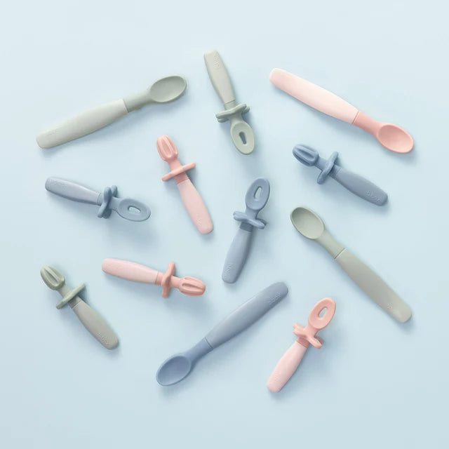 b.box weaning cutlery trio - sage