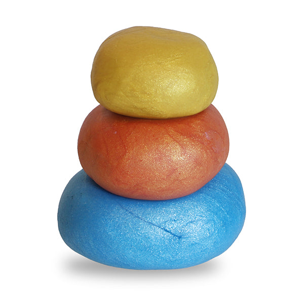 Primo Easydo Play dough - 3 colours Metallic