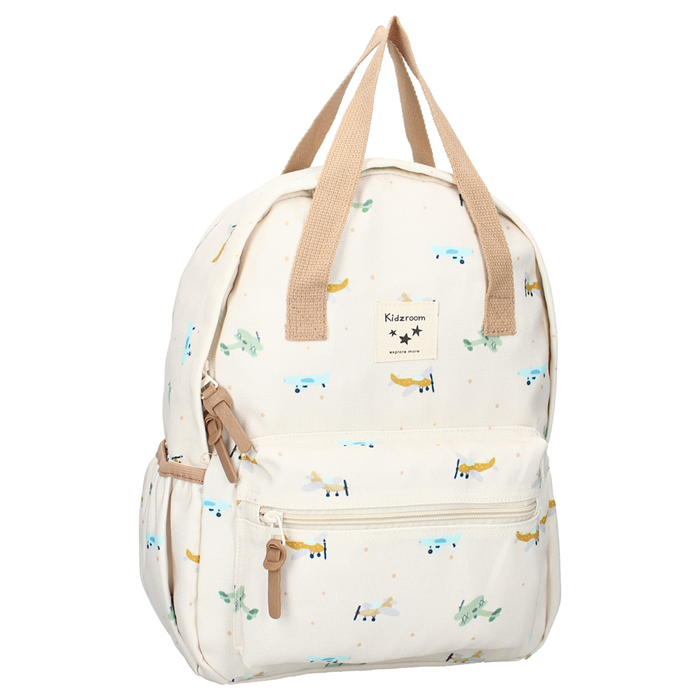 Backpack Small Talk - Beige Planes