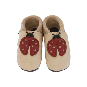 Baobaby soft sole baby shoes - Ladybird