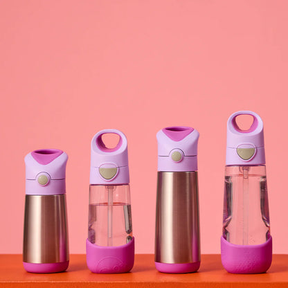 b.box Insulated Straw Bottle 350ml – Sugar Plum