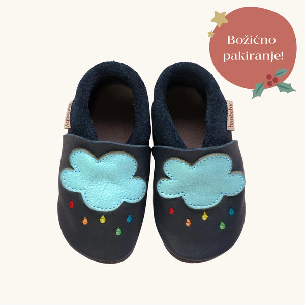 Baobaby soft sole baby shoes - Cloud