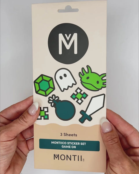 MontiiCo Waterproof Sticker Set - Game On