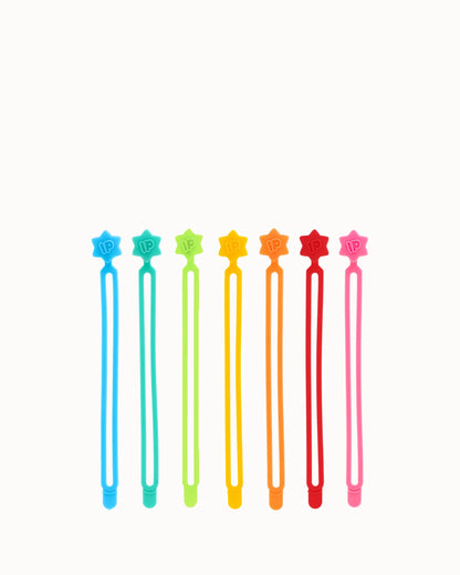 Lunch Punch Silicone Wrap Bands - Brights