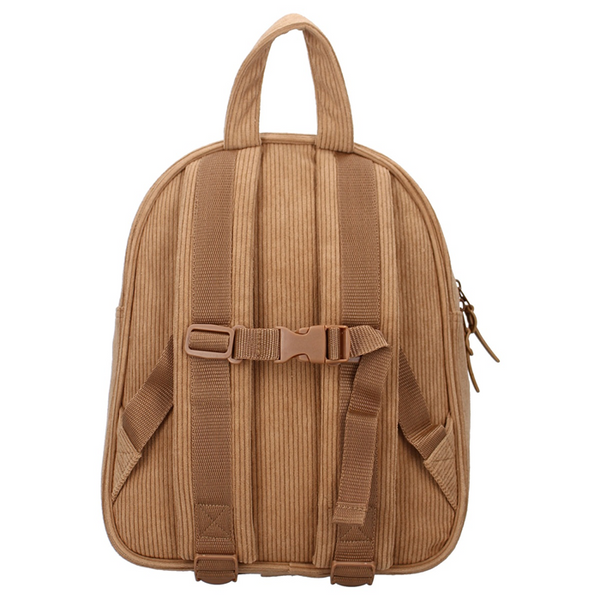 Backpack Beary Excited - Brown Corduroy