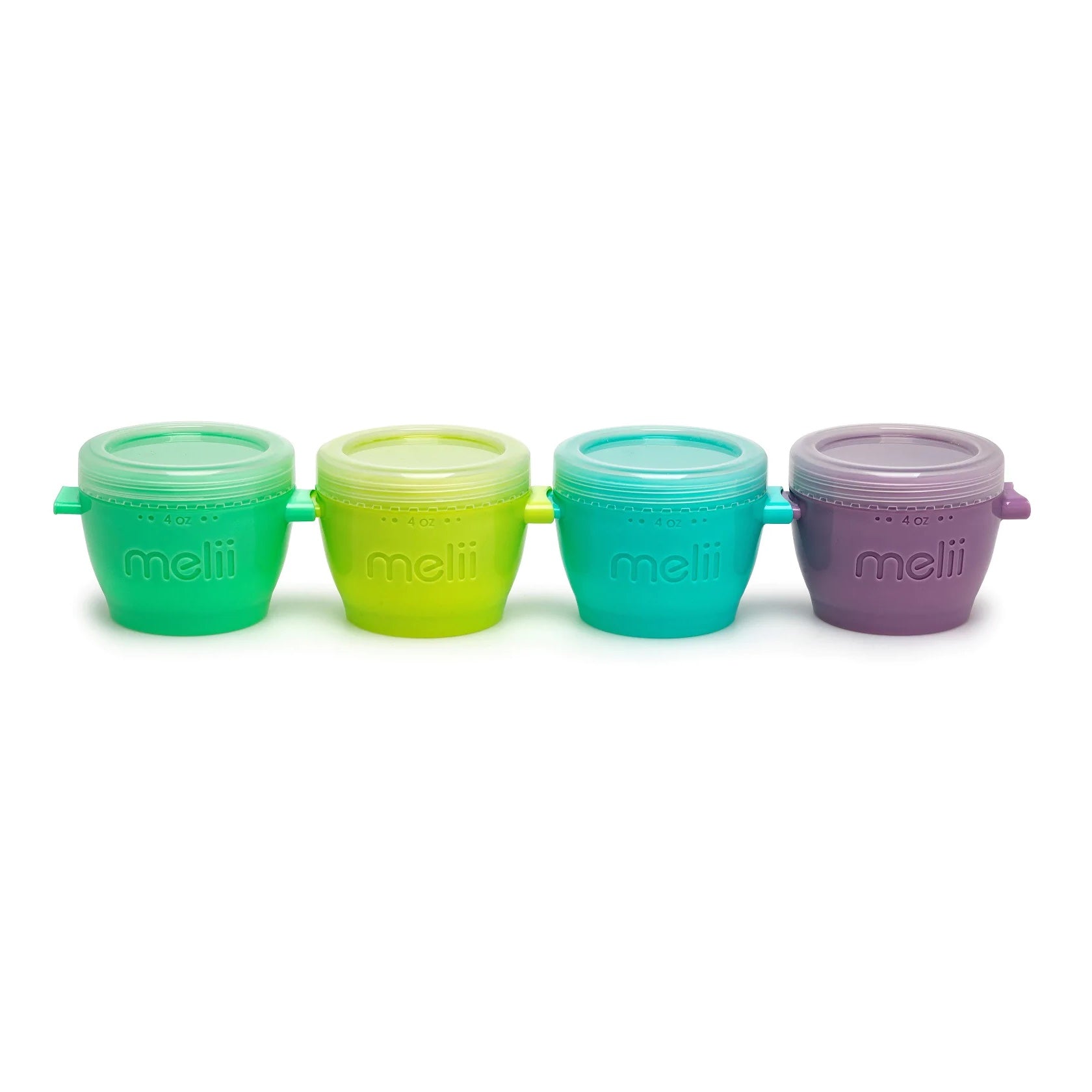 Melii Snap & Go Pods 4oz, set of 4