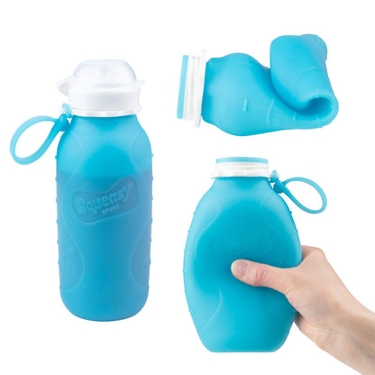 Squeasy Gear Sport, 480ml - Foldable drinking bottle