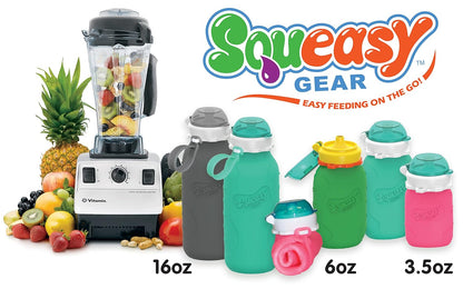 Squeasy Gear Sport, 480ml - Foldable drinking bottle