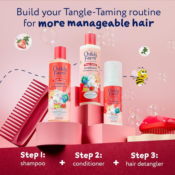 Childs Farm Hair Detangler Strawberry & Mint 100ml