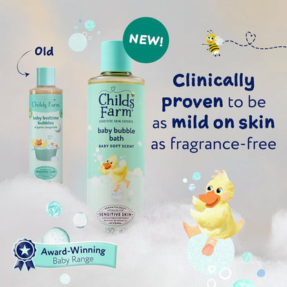 Childs Farm Baby Bubble Bath Baby Soft Scent 250ml