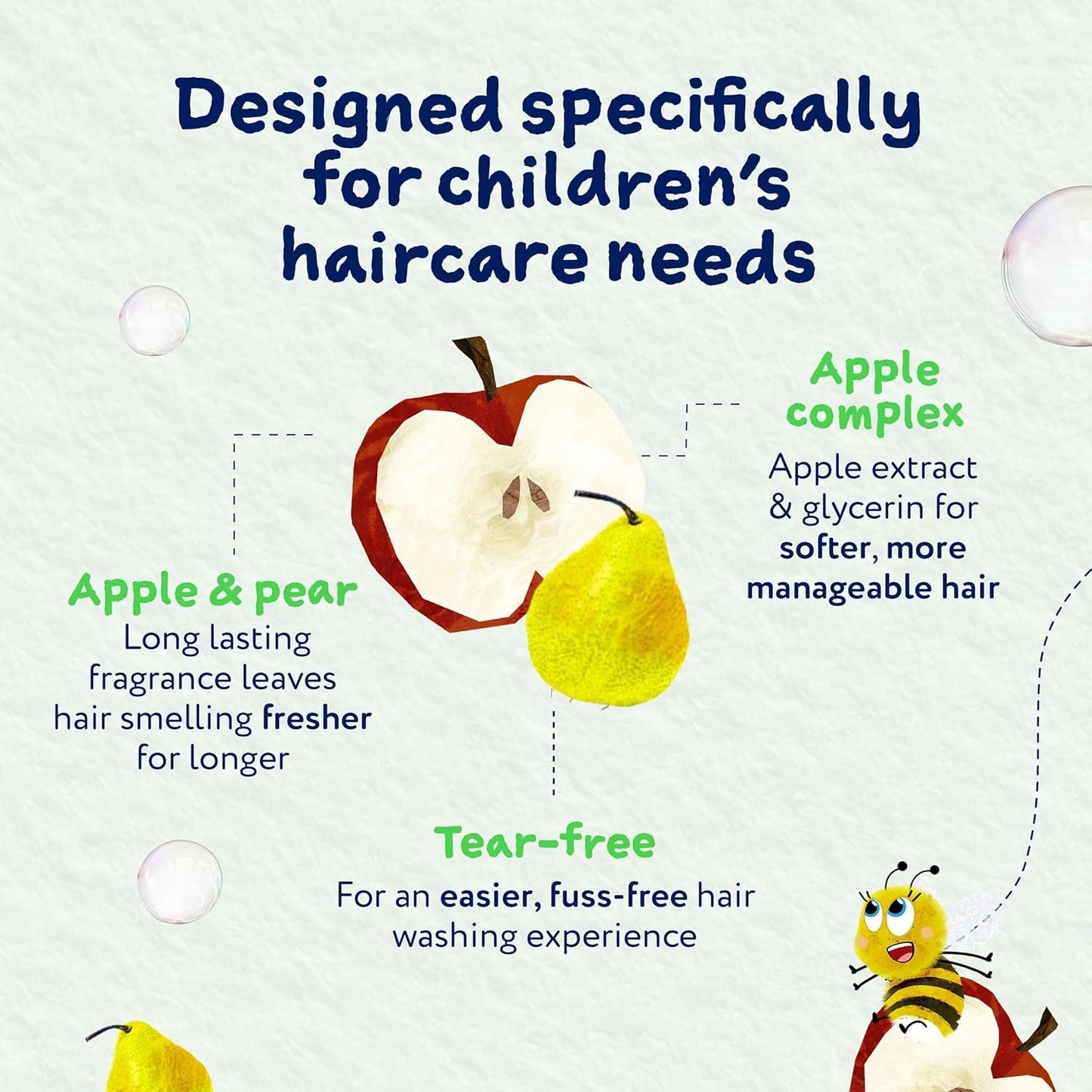 Childs Farm 2in1 Shampoo & Conditioner Apple & Pear 250ml