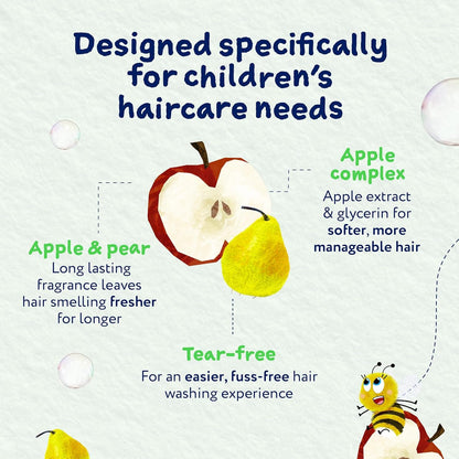 Childs Farm 2in1 Shampoo & Conditioner Apple & Pear 250ml